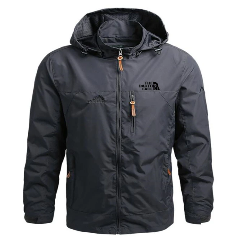 

New Men Waterproof Jackets Hooded Coats Male Outdoor Outwears Windbreaker Windproof Spring Autumn Jacket Fashion Clothing Coat