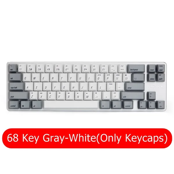 Хаки MAGICFORCE PBT Two-Color Moulding 108 Key Mechanical Keyboard Keycaps For Mechanical Keyboard Cute Mixed Color PBT Keycaps - Цвет: Хаки