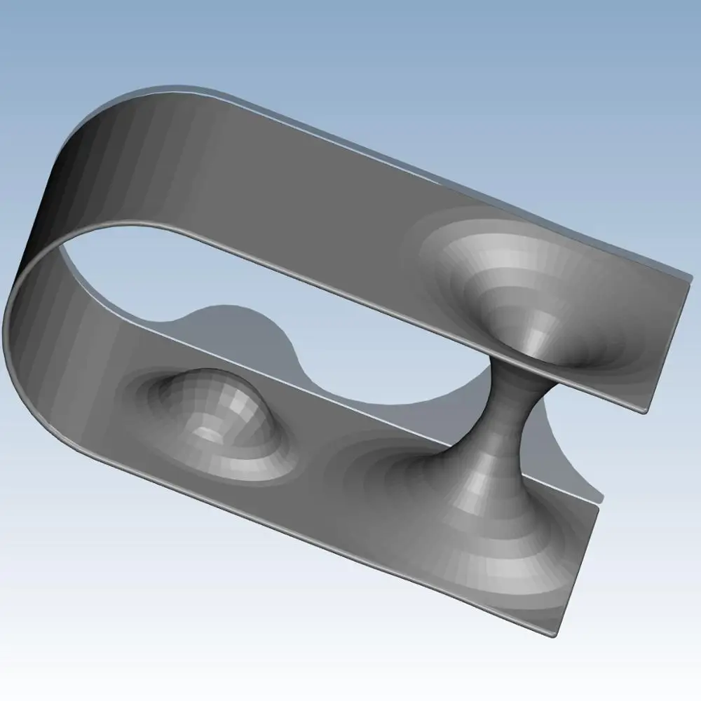 

Wormhole simulation mold Custom order highprecision digital models 3D printing service Education Teaching Aid Tools ST3023