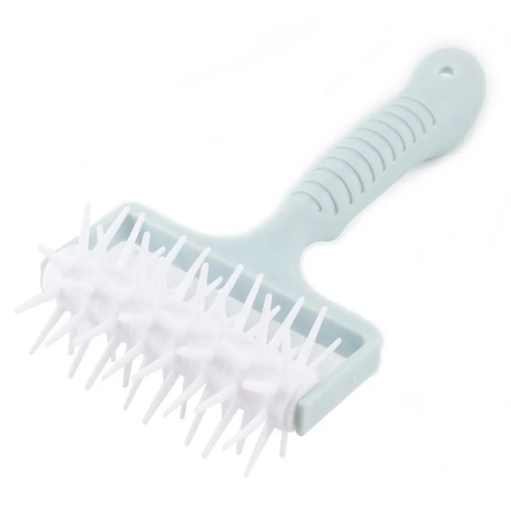 Пиццы печенья ролик для теста с тиснением пластиковый кондитерский пирог иглы