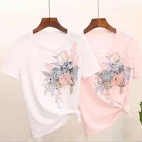 1pc colorful 3d flower embroidery patches bridal lace sewing fabric applique beaded tulle diy wedding dress