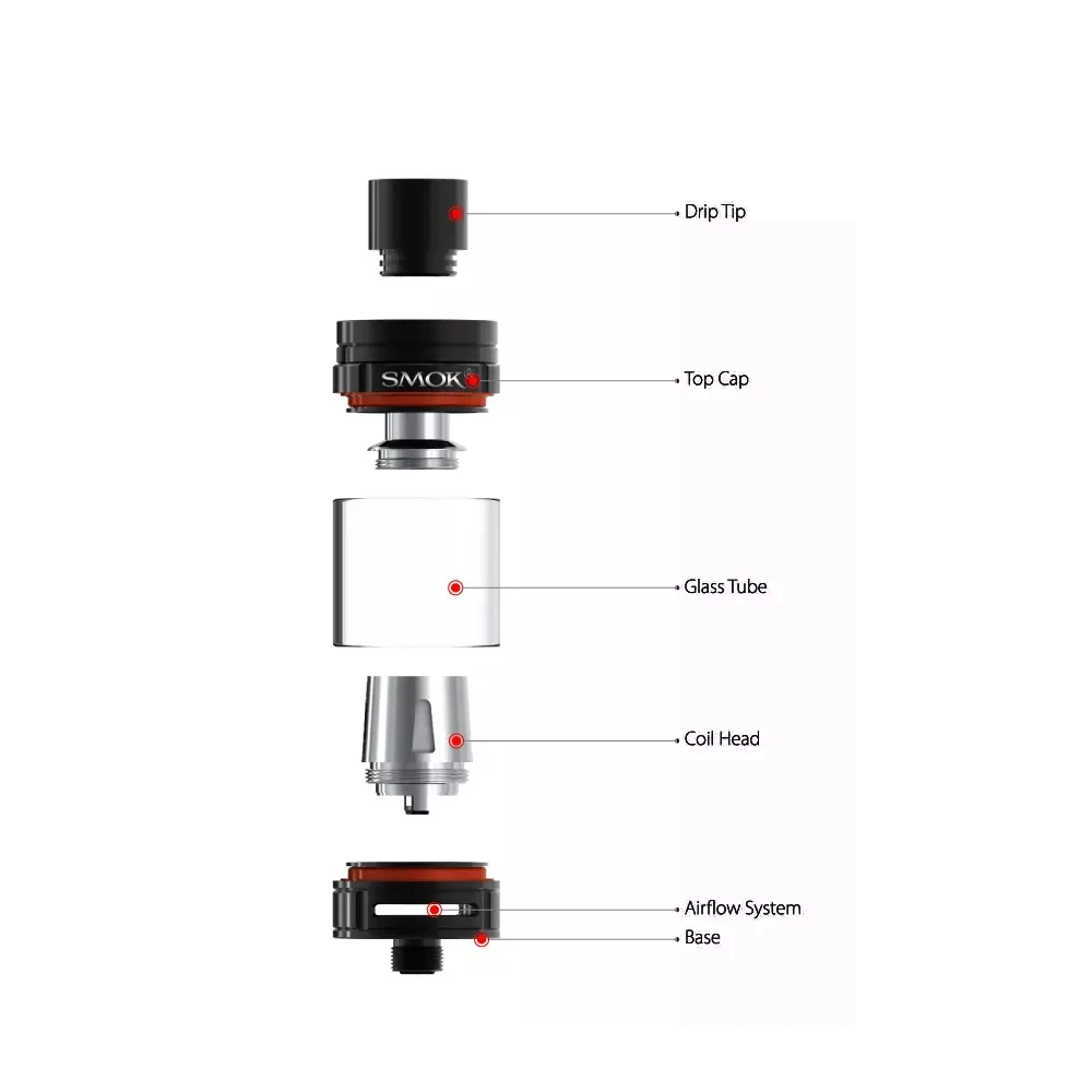 Оригинальный SMOK Stick V8 Детский комплект 3 мл TFV8 детский атомайзер 2000 мА · ч