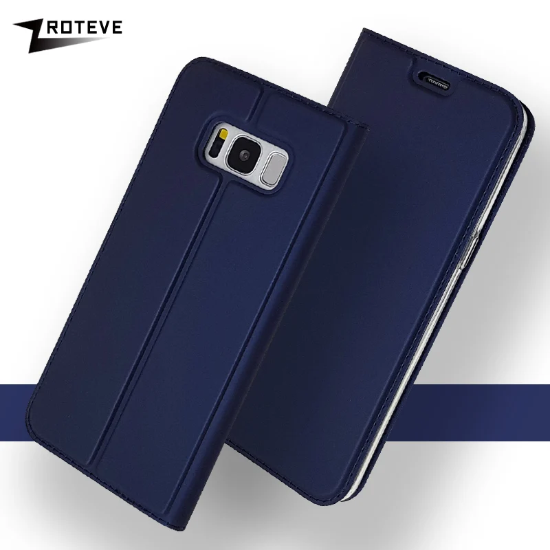 Чехол для Samsung Galaxy S8 Plus ZROTEVE кожаный флип чехол S7 бумажник чехол|case for samsung|flip casecase |