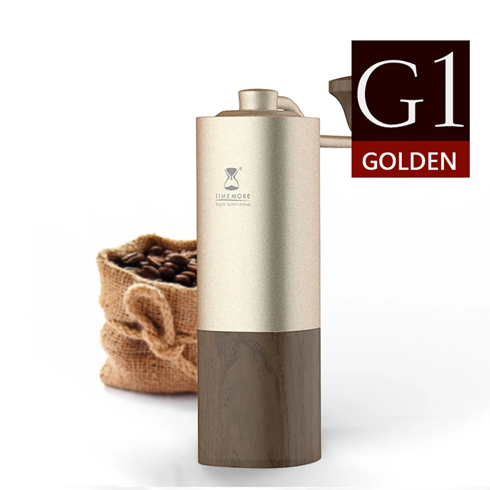 Кофемолка Timemore Chestnut G1 из Нержавеющей Стали Портативная кофемолка алюминиевая