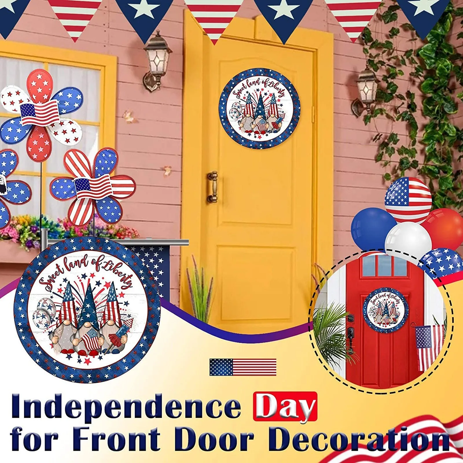 Добро пожаловать знак для передней двери декор на открытом воздухе 30 см венок