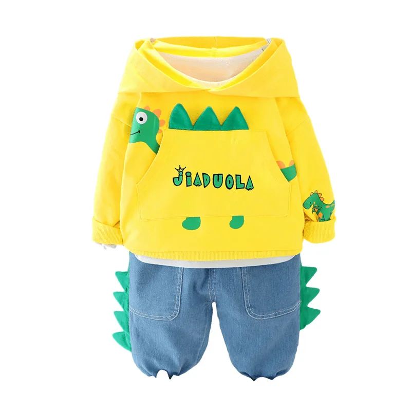 Traje de beb&eacute; traje de primavera y oto&ntilde;o su&eacute;ter de los deportes de los ni&ntilde;os de dos piezas de ropa de oto&ntilde;o Ni&ntilde;o 1-2-3-4 a&ntilde;os, 5 ropa de beb&eacute;-4