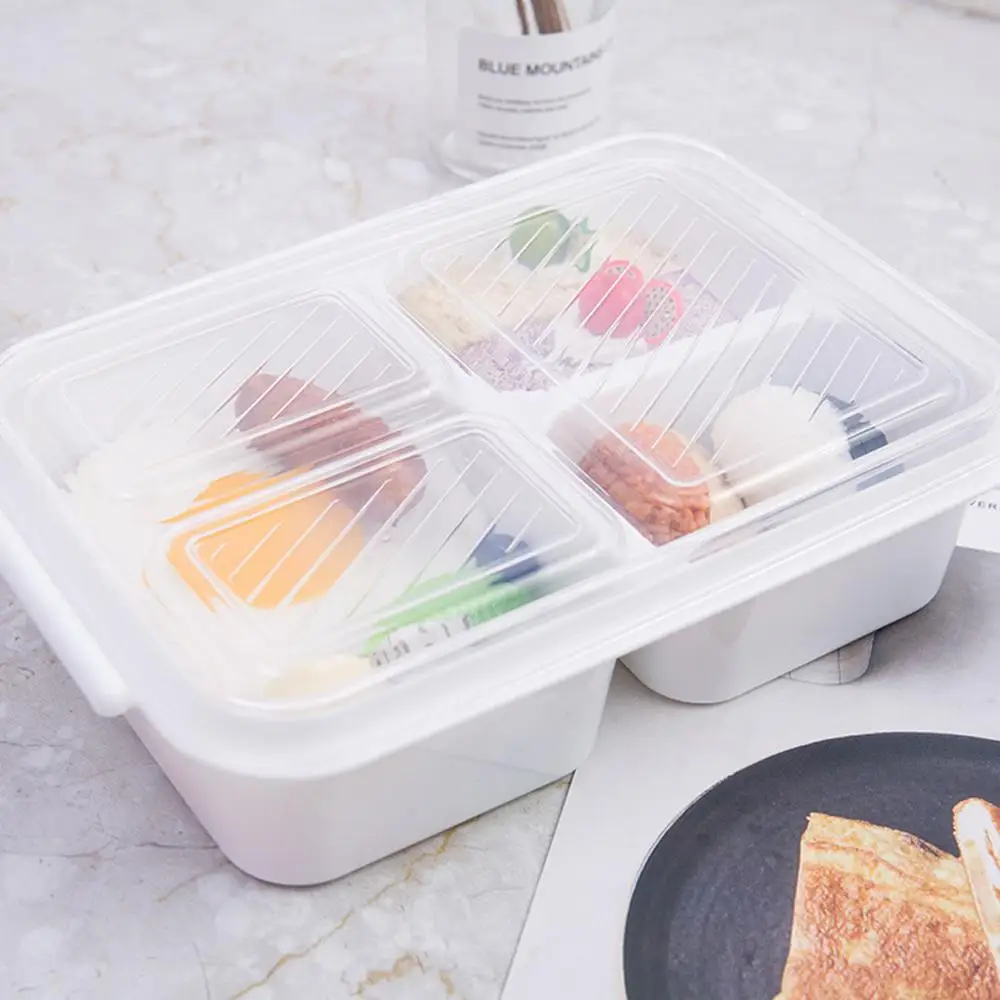 Отдельная коробка для завтрака пригодная использования в микроволновке пикника