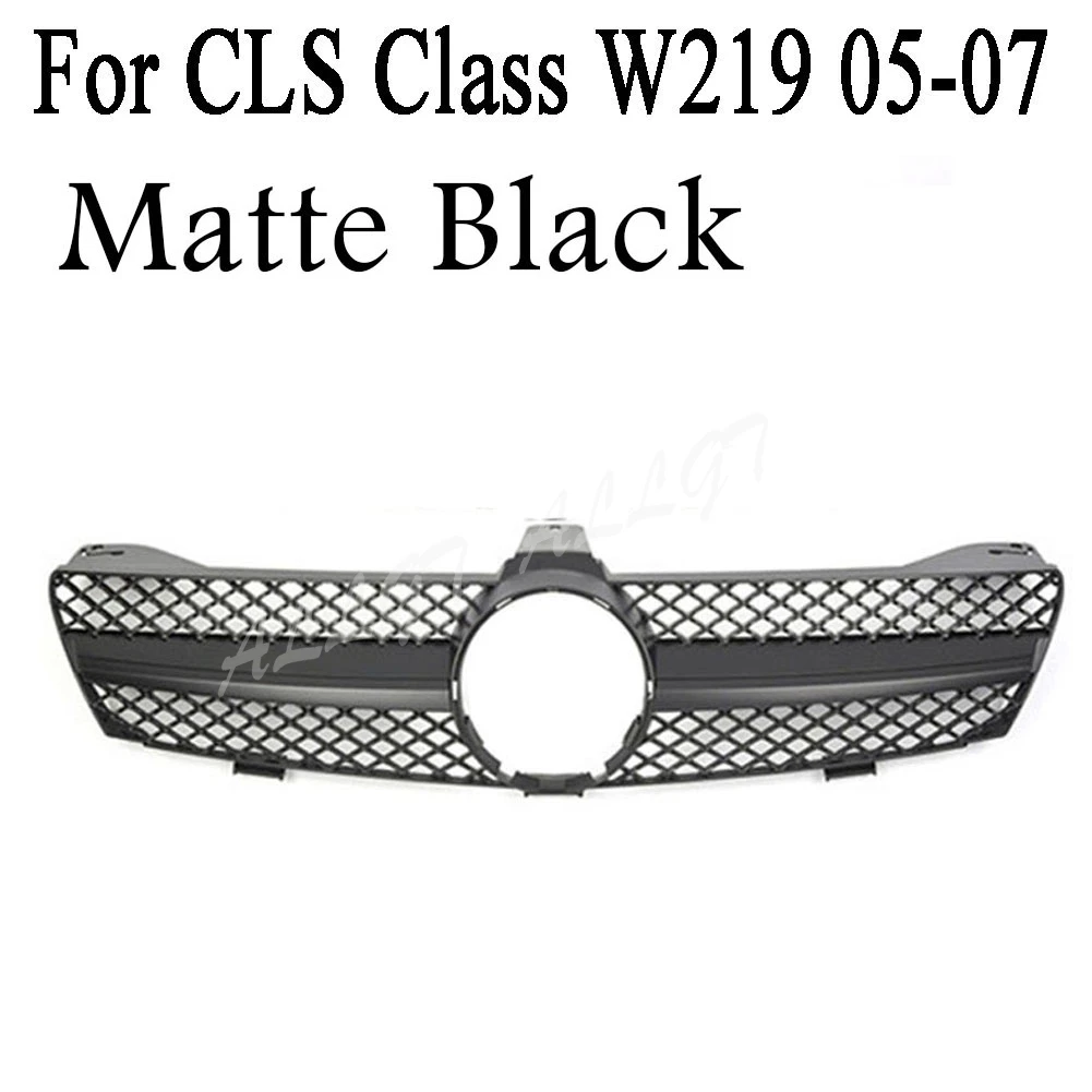 Front Racing Center Grille Facelift Bumper Grill For Mercedes Benz W219 CLS Class 2005 2006 2007 | Автомобили и мотоциклы