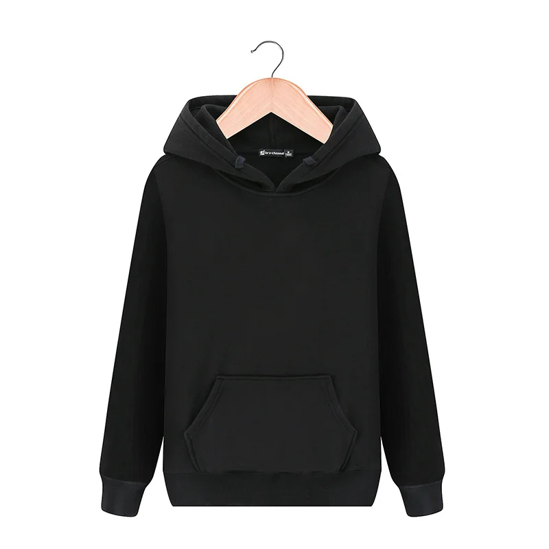 

Hooded sweater set hedging pure cotton plus velvet thick sweater autumn and winter men's and women's clothing