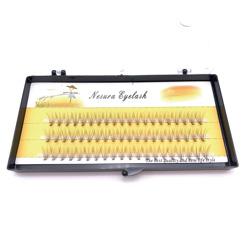 

Ygirlash 1 box capacity 60 bundles 10D Eyelash Extension 0.07mm Thickness Mink Lash Individual Lashes Natural Style