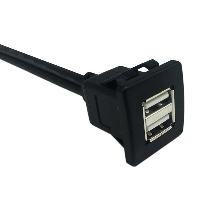 Удлинительный кабель для панели приборной автомобиля с утапливаемым креплением