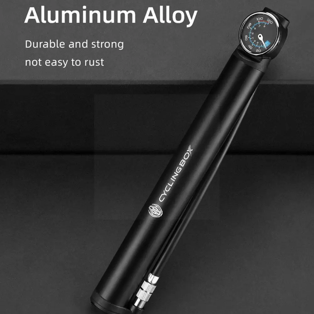 

Bicycle Pump Electric High Pressure Aluminum Alloy Pump Inflator Air Bicycle Air Pump Electric Portable Motorcycle Tire G2S7