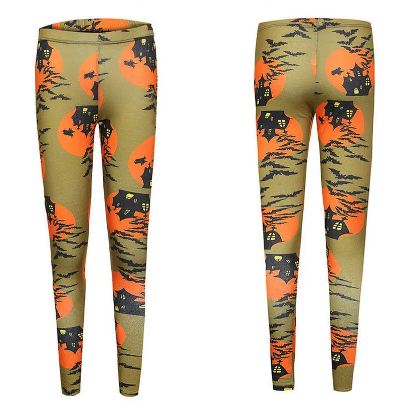 

2021 Halloween Yoga Sports Leggings For Women Sports Tight Yoga Leggings Fitness Dry Fit Yoga Pants Women Running Women Trouser