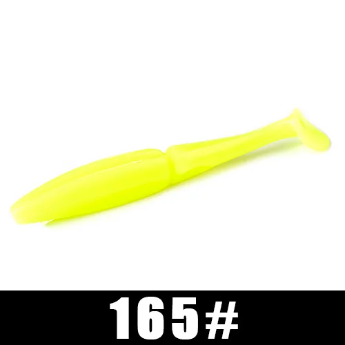 165 FISH KING 6 шт./упак., мягкие приманки, приманка для рыбалки 105 мм, 11 г, приманка для плавания, форель, Мягкая наживка для рыбалки воблер, искусственная приманка для щуки - Цвет: 165