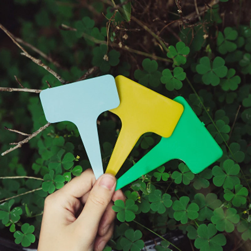 10 шт. садовое растение этикетки Пластик растения искусственные бриллианты Т