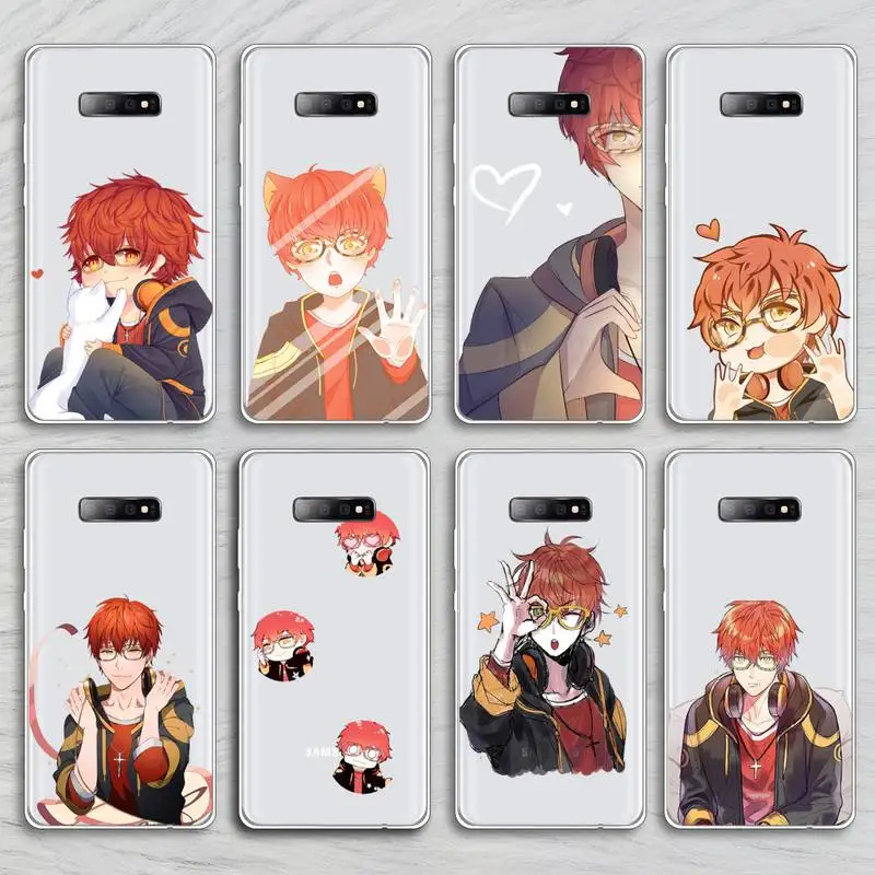 

707 Mystic Messenger Anime Phone Case Transparent for Samsung A71 S9 10 20 HUAWEI p30 40 honor 10i 8x xiaomi note 8 Pro 10t 11