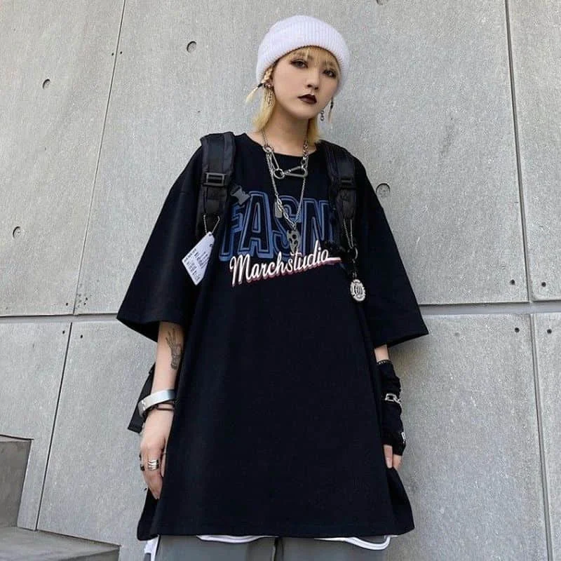 

T-shirt Men And Women Short-sleeved 2021 Summer New Couple Wear Student Korean Version Of Loose BF Wind Printing Wild Shirt