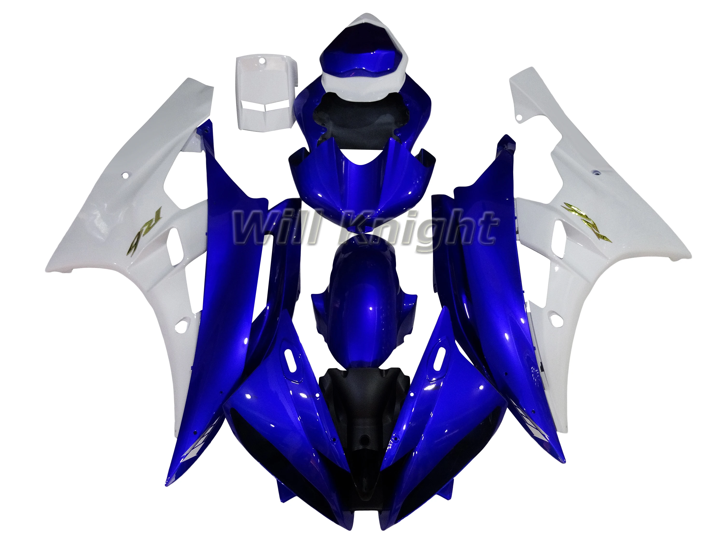 

For Yahama YZF600 YZF R6 2006 2007 Injection Bodywork Fairing Kits Purple Black White