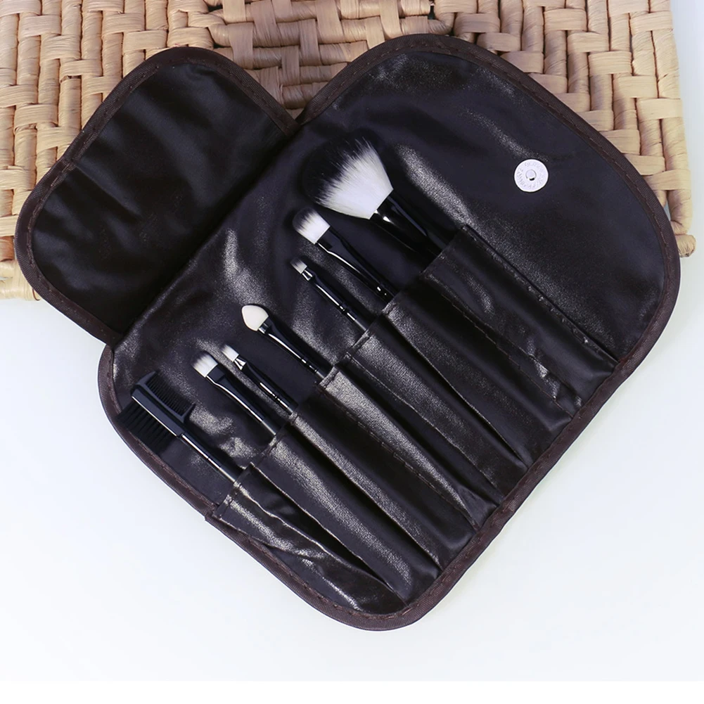 Hot 7pcs Soft Makeup Brushes Set Foundation Eyeshadow Base Powder Blush Blending Brush Cosmetic Tools Wholesale | Красота и здоровье