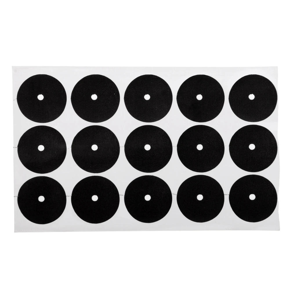 

15Pc Black Table Ball Point Sticker Spot Marker For American Billiards Table