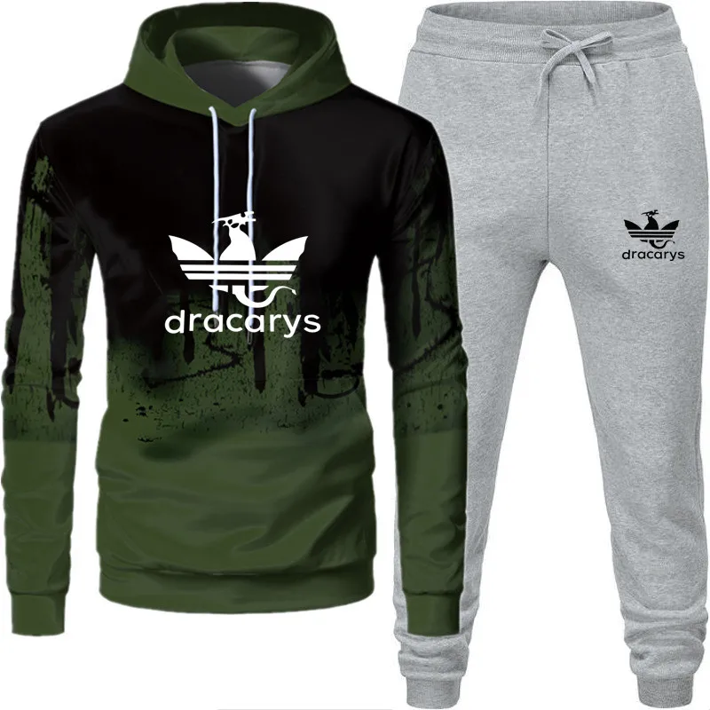 

2021 winter suit men's fashion casual jogging suit track suit sports suit