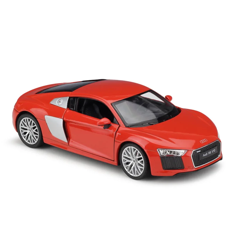 Welly 1:24 Audi R8 V10 TT автомобильный брелок для автомобильных ключей имитационная