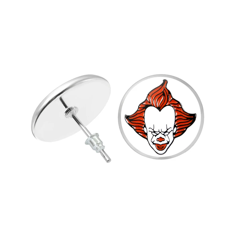 Фильм ужасов Стивен Кинг это серьги Джокер клоун Pennywise фигура гвоздики Хэллоуин