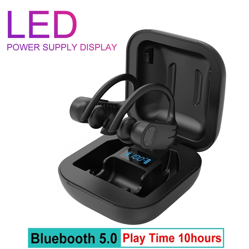 B1 Led Bluetooth наушники водонепроницаемые беспроводные TWS спортивные шумоподавляющие