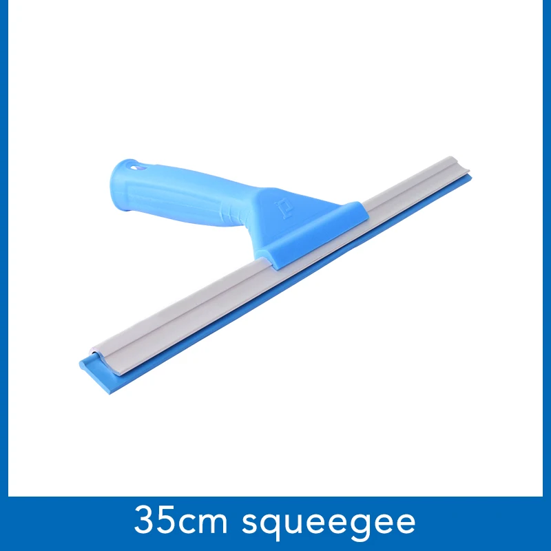 35cm squeegee Алюминиевый скребок для оконных стекол, стеклоочиститель, скребок для окон, очиститель для домашнего душа, зеркало для ванной комнаты - Цвет: 35cm squeegee