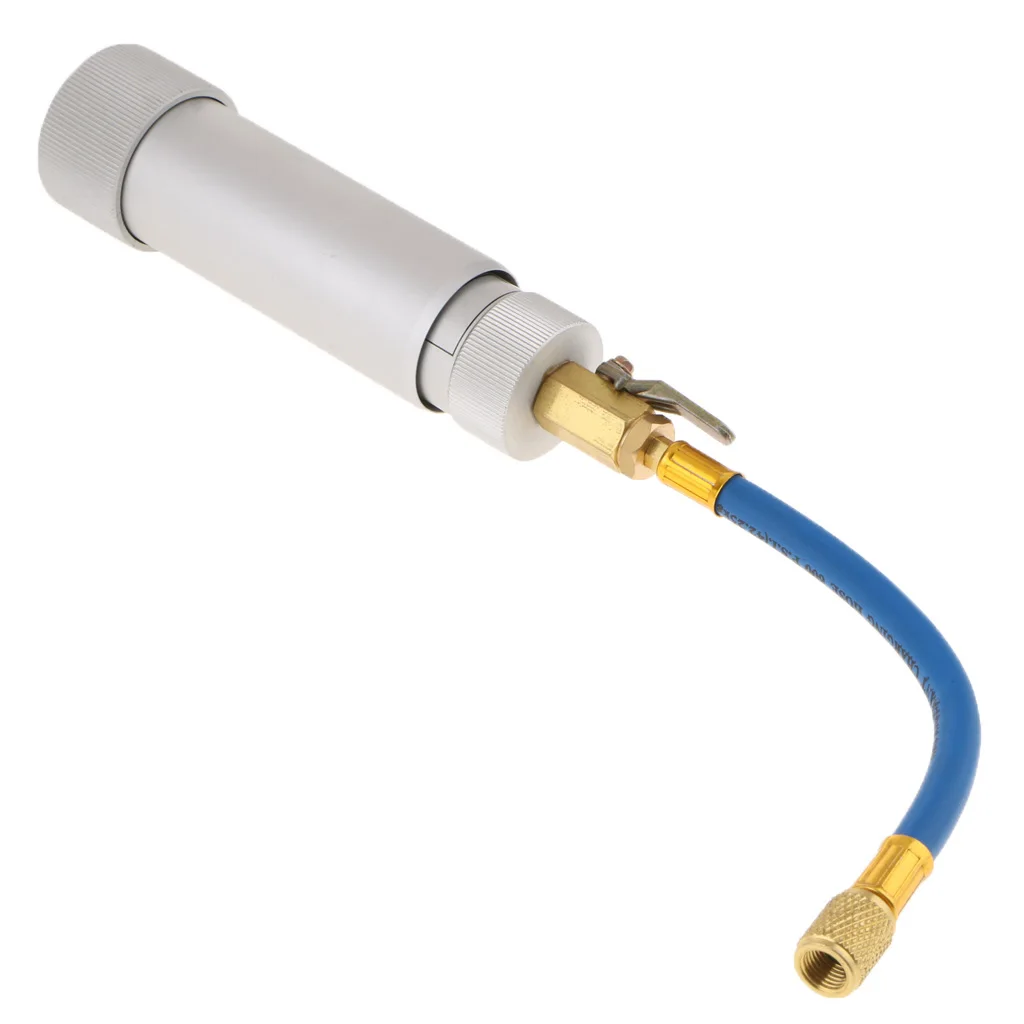 A/C AC масло и инжектор красителя с R 134a быстроразъемной муфтой 1/4 дюйма SAE|Детали для