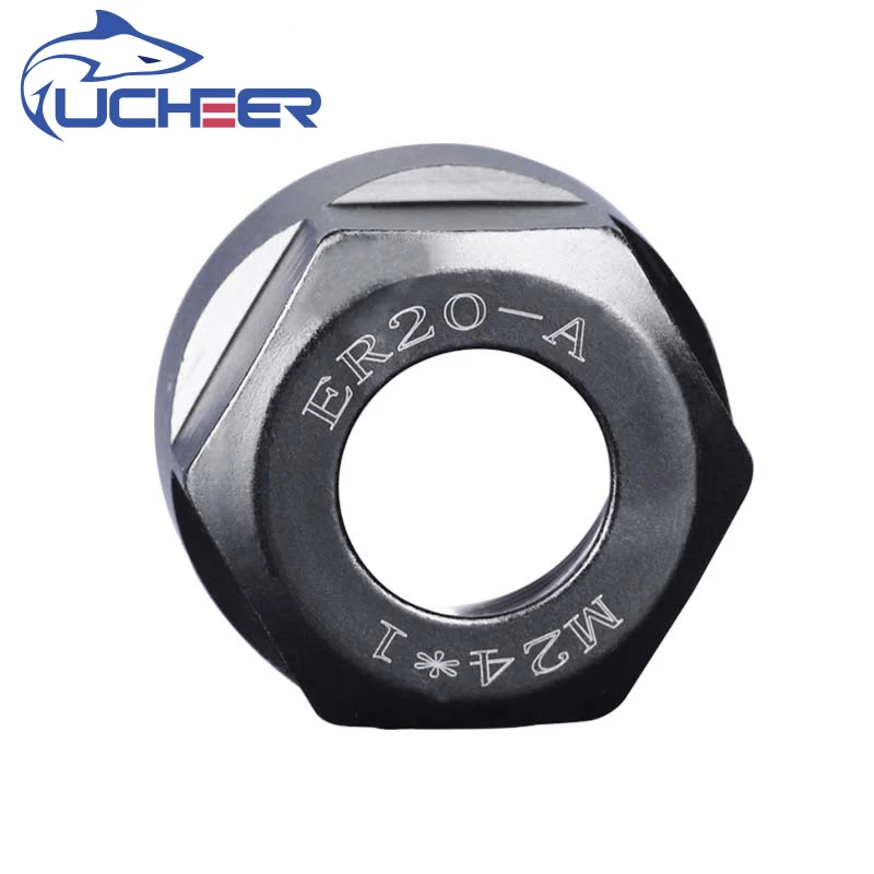 UCHEER 1 шт. HRC52 55 Высокая Точность ER Гайка шпинделя фиксатор фиксирующий наконечник