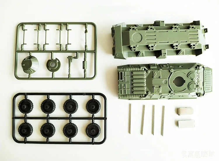 1:72 4D собрать автомобиль M35 грузовик советский BTR 80 колесные бронированные машины