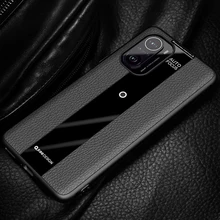 POCO F3 Luxury Carbon Fiber Silicone Phone Case For Xiaomi Redmi K40 Pro Ultra-thin Non-slip Protection Cover Coque For K40 Pro+