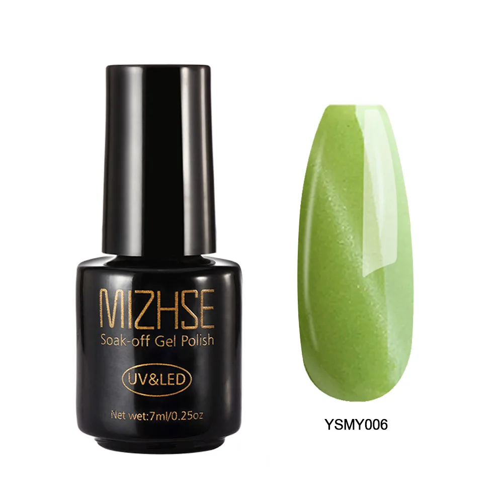 YSMY006 MIZHSE 5D Гель-лак для ногтей с эффектом «кошачий глаз» 7 мл кошачий глаз УФ-Гель-лак замочить от магнитной палочки лак для ногтей Дизайн ногтей Полупостоянный Светодиодный УФ-гель - Цвет: YSMY006