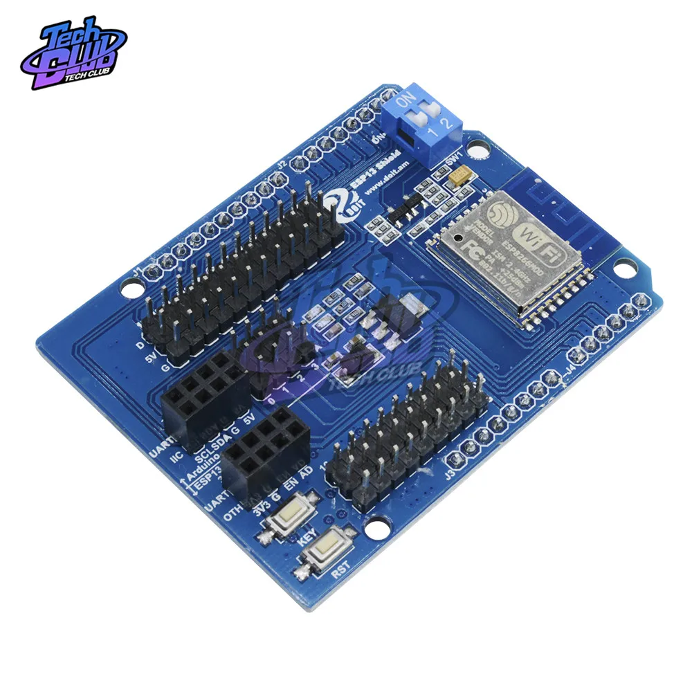 

Плата расширения ESP8266 с Wi-Fi и последовательным портом для веб-сервера