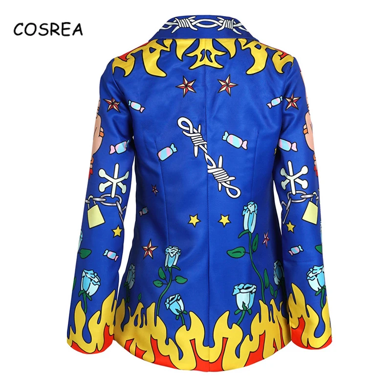 Костюм для косплея с изображением птиц добычи пальто штаны нижнее белье одежда