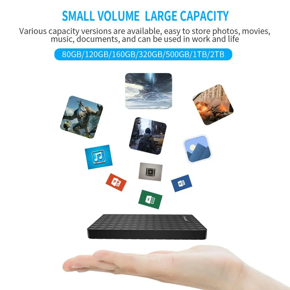 USB 3 0 HDD 2 5 &quotвнешний жесткий диск 500 Гб/750 Гб/ТБ/2 ТБ внешний диск|Внешние жесткие