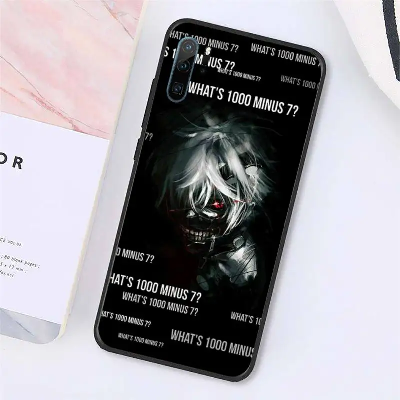 

Anime Tokyo Ghouls terror horror Phone Case Funda For Huawei P9 P10 P20 P30 Lite 2016 2017 2019 plus pro P smart