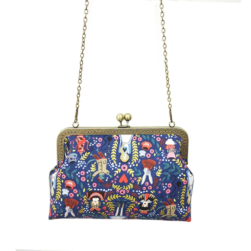 Алиса в стране чудес сумки через плечо для женщин Сумочка Дамская цепь вечерние