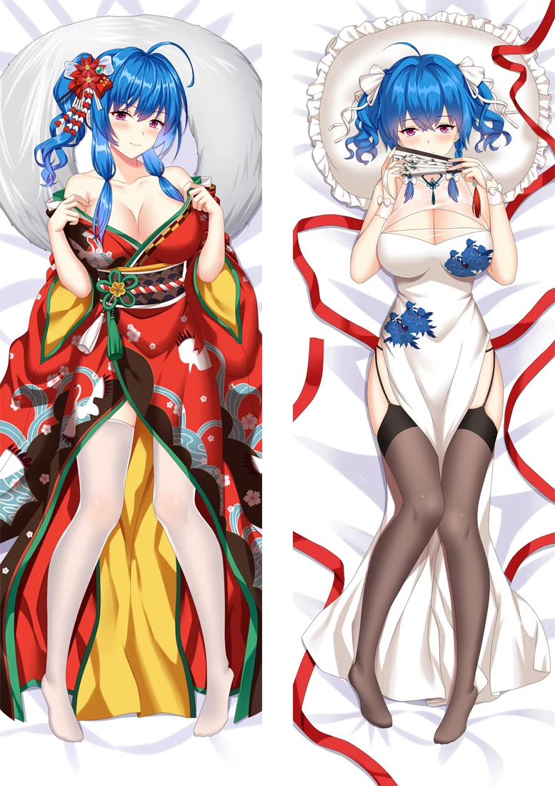 Dakimakura Аниме Azur Lane двухсторонним принтом в натуральную величину тела Подушка