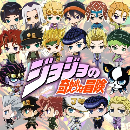 Аниме брелок Jojo невероятное приключение звезды Платиновый версии Косплэй