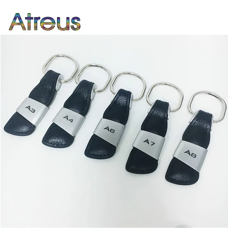 

Кожаный брелок для Audi A1 tt A8 D3 A4 B8 B6 B5 B7 B9 A3 8P 8V 8L Q3 Q5 Q7 A5 A6 C6 C5 C7 A7