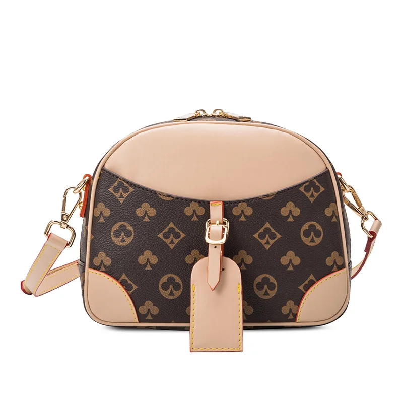 

New Shell Bag Printed Ladies Handbag Half Round Bag Fashion Single Shoulder Bag purses and handbags luxury women bag Female bag