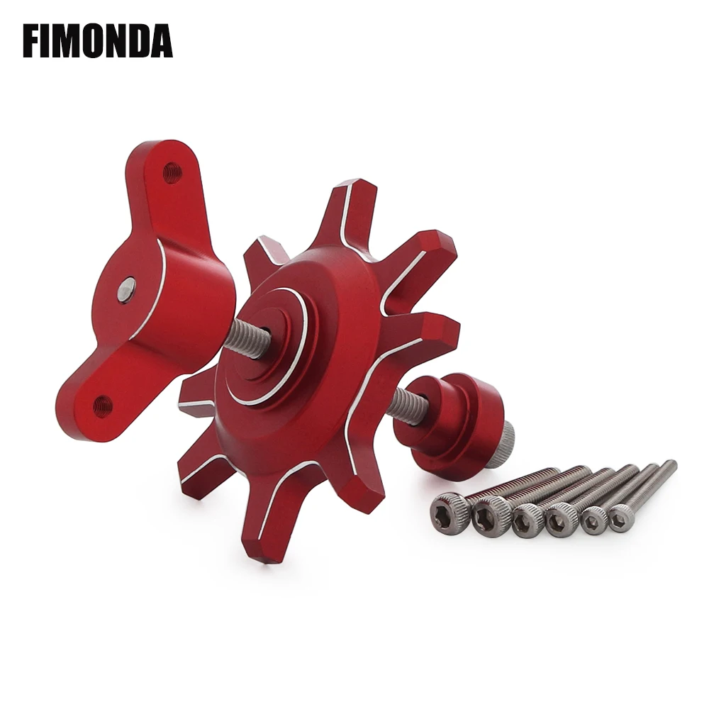 Инструмент для сборки радиоуправляемых автомобильных шин красный/черный 1/10