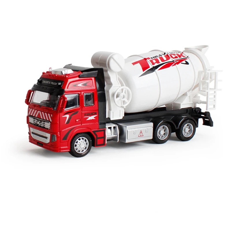 

Large Simulation Pull Back Alloy Car Fire-fighting Sanitation Engineering Car Model Toys Kids Birthday Gifts