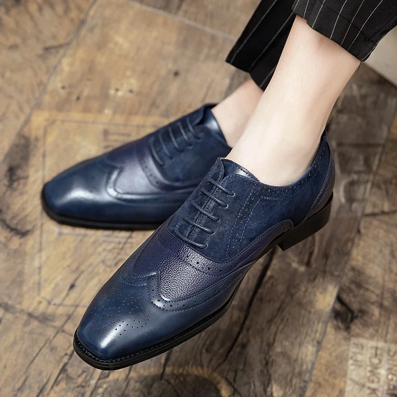 

Leather Shoes Men Men's Loafers Big Size Mens Shoes Leather Italian Moccasins Fashion Cowhide Oxford Shoe Casual For Men Luxury
