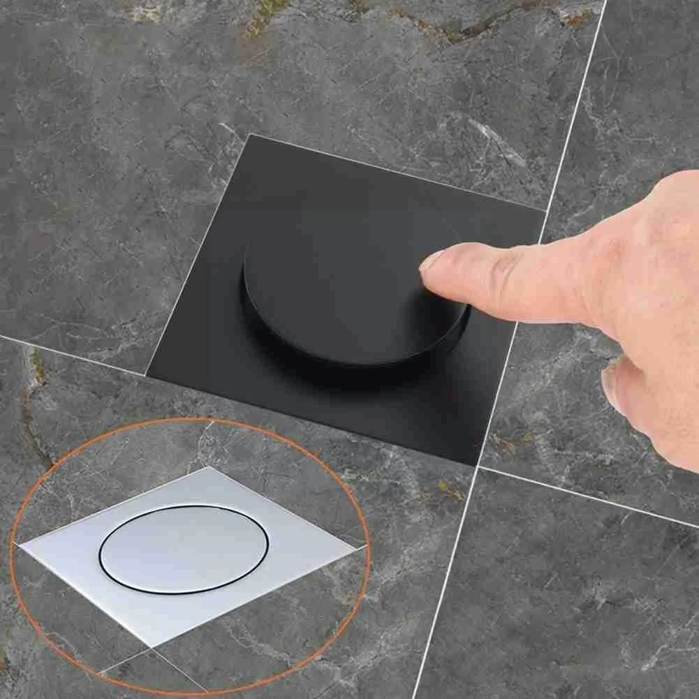 

New Bathroom Floor Drain High Quality Sewer Floor Drain Deodorant Sewer Shower Floor Drain Room Shower Plug Bathtub C T0U8