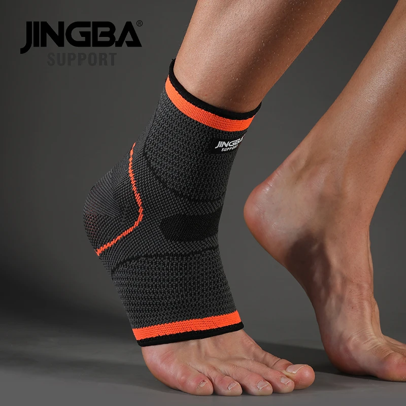Поддержка JINGBA 1 шт. 3D компрессионная нейлоновая опора для лодыжки защита