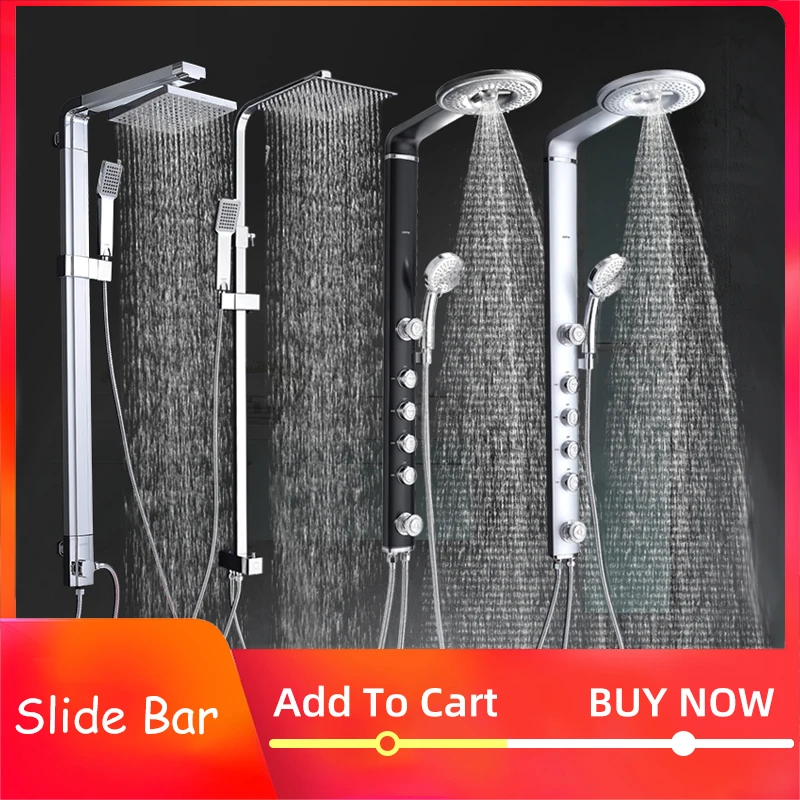 GAPPO Набор смесителей для ванной и душа настенный смеситель большой массажный с