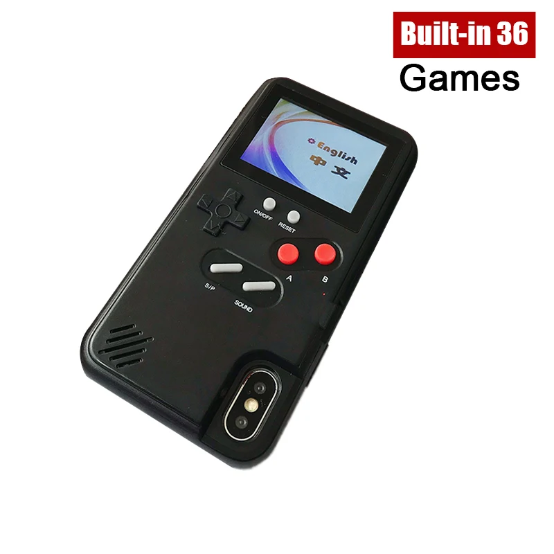 Портативный мини-чехол для телефона с игровой консолью в стиле ретро Iphone X/XS/XR/11